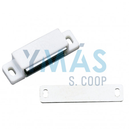 GOLPETE MAGNETICO 56X15MM BLANCO 2 UNIDADES