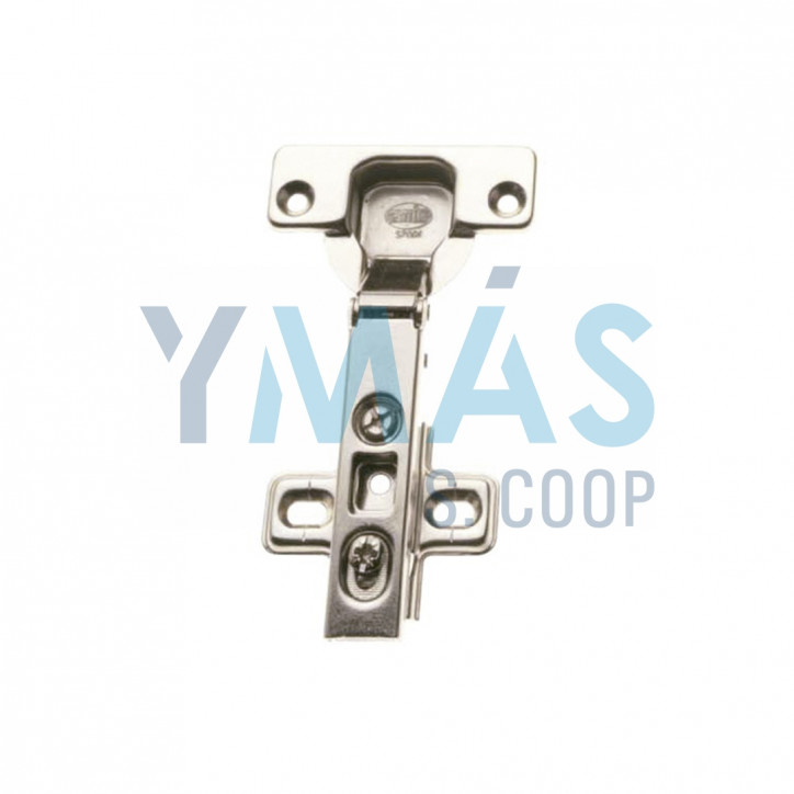 BISAGRA CAZOLETA RECTA 110§ 35MM NIQUEL 2UNID