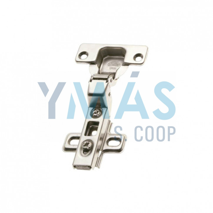 BISAGRA CAZOLETA SUPER ACODADA 35MM NIQUEL 2 UNID