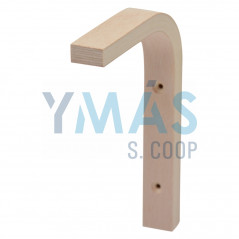 ESCUADRA MADERA 20X25CM HAYA