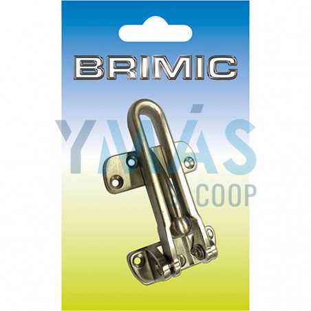 RETENEDOR PUERTA 108X63MM NIQUELADO BLISTER