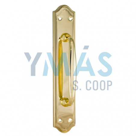 MANILLON ACERO CON PLACA 250MM LATON