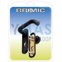 MANILLA CON PLACA BOCALLAVE Y POMO PUERTA METALICA