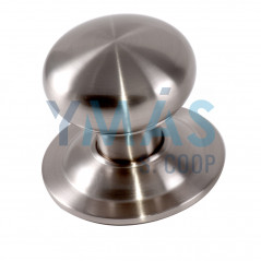 POMO PUERTA LISO INOX 70X85MM