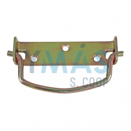 TIRADOR ACERO BRICOMATADO 100X27MM