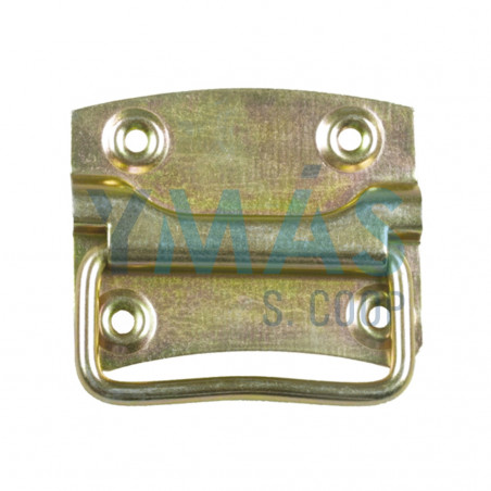 TIRADOR ACERO BRICOMATADO 85X68MM