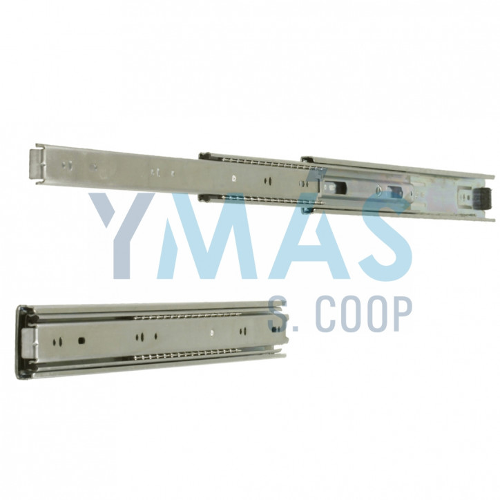 GUIA CAJON JUEGO C/30KG 500X45MM ZINCADO