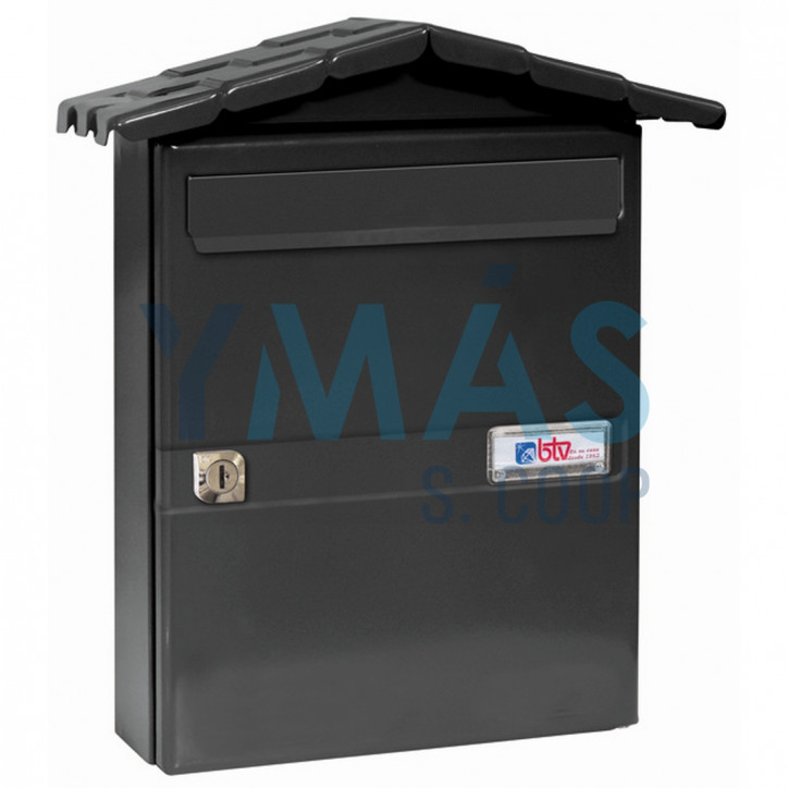 BUZON JARDIN CHALET-11 NEGRO