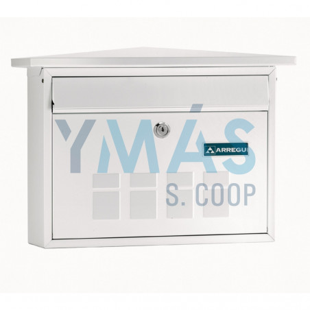 BUZON EXTERIOR ACERO DECO BLANCO