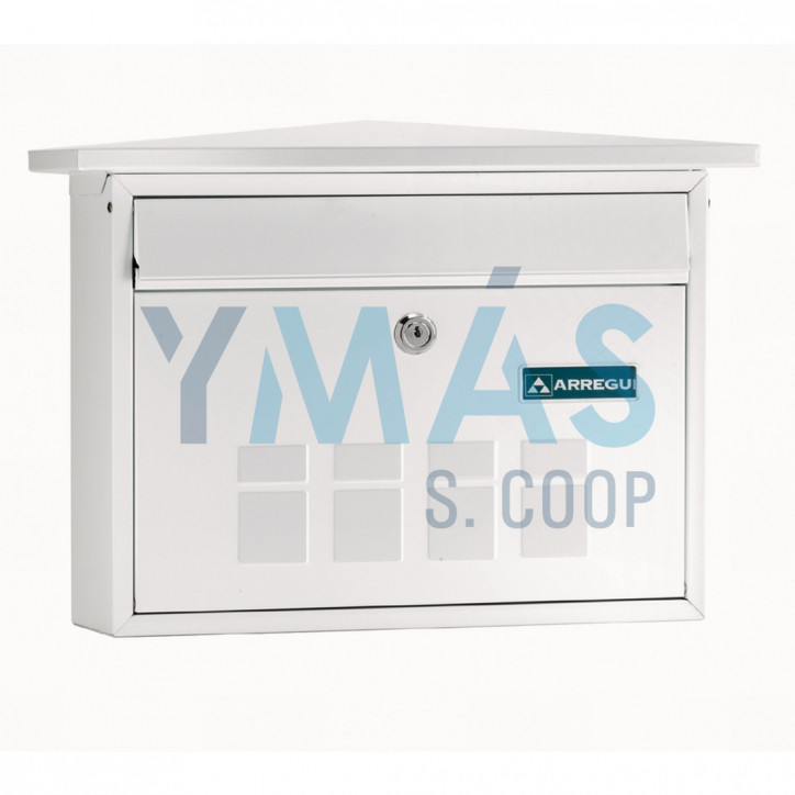 BUZON EXTERIOR ACERO DECO BLANCO