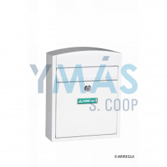 BUZON EXTERIOR ACERO COMPACT BLANCO