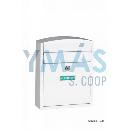 BUZON EXTERIOR ACERO COMPACT BLANCO