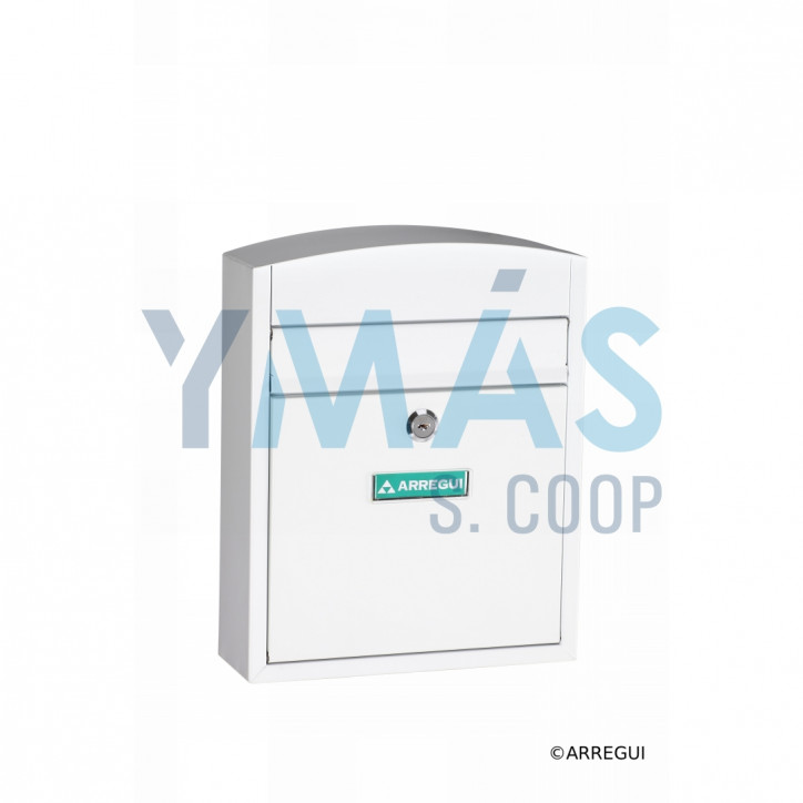 BUZON EXTERIOR ACERO COMPACT BLANCO