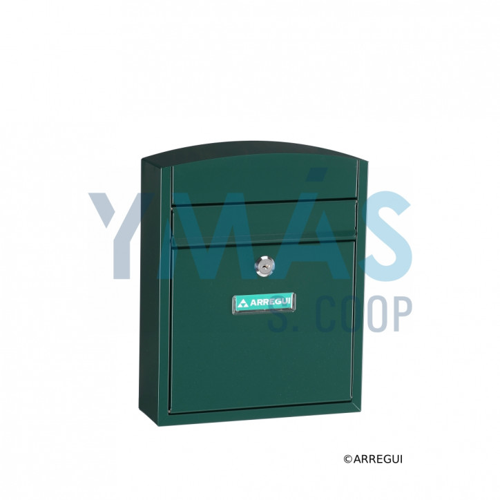BUZON EXTERIOR ACERO COMPACT VERDE