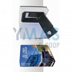 CAJA CAUDALES CAMUFLADA EN LIBRO VIAJES 23x15x4