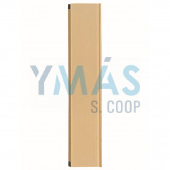 BOCACARTAS ALUMINIO ORO 282X58MM