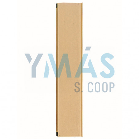 BOCACARTAS ALUMINIO ORO 282X58MM