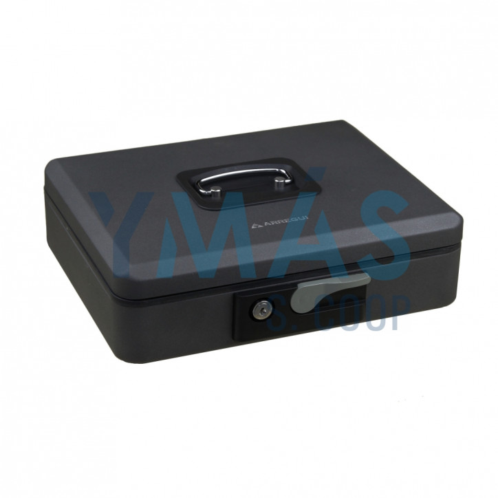 CAJA ALHAJAS BANDEJA POP UP GRAFITO 30X24X9CM