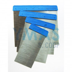 JUEGO 4 ESPATULAS CARROCERO INOX. 5-8-10-12CM