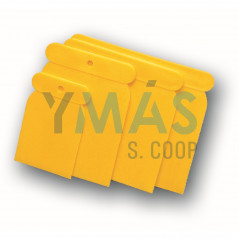 JUEGO 4 ESPATULAS CARROCERO PLASTICO 5-8-10-12CM