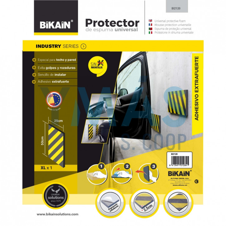 PROTECTOR PARKING PROFESIONAL LATERAL 500X250X25MM