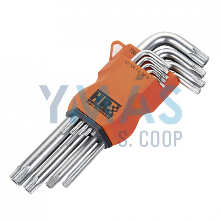 LLAVE TORX T9-T55 JUEGO 9 PZAS