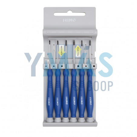 JUEGO DESTORNILLADORES PRECISION 6 PIEZAS