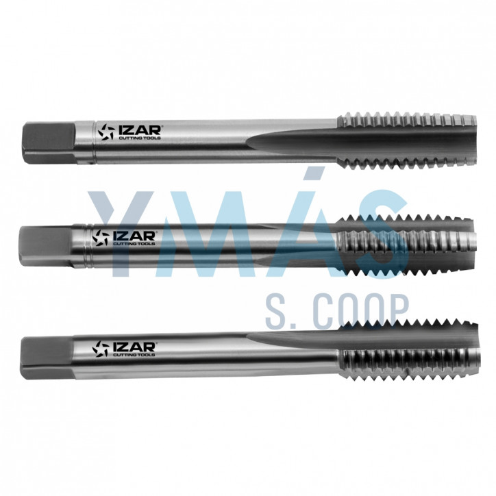 JUEGO MACHOS MANO HSS 10X1.5MM DIN 352 3 UNIDADES