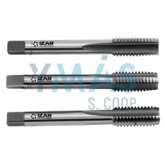 JUEGO MACHOS MANO HSS 5X0.80MM DIN 352 3 UNIDADES