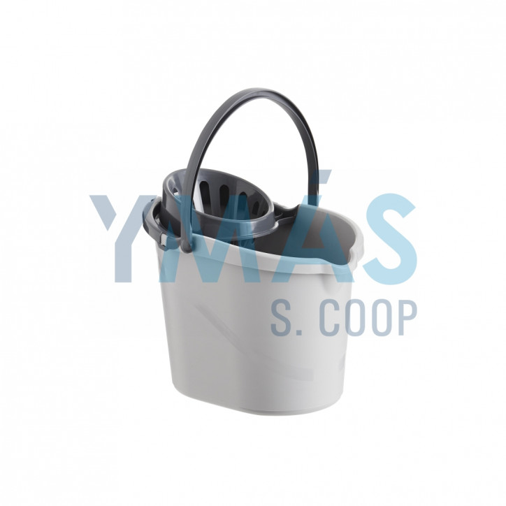 CUBO CON ESCURRIDOR ATOMIC 14L GRIS