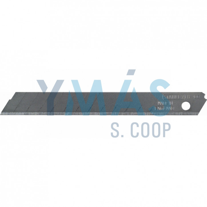 HOJA RECAMBIO CUTTER 9MM 10 UNIDADES