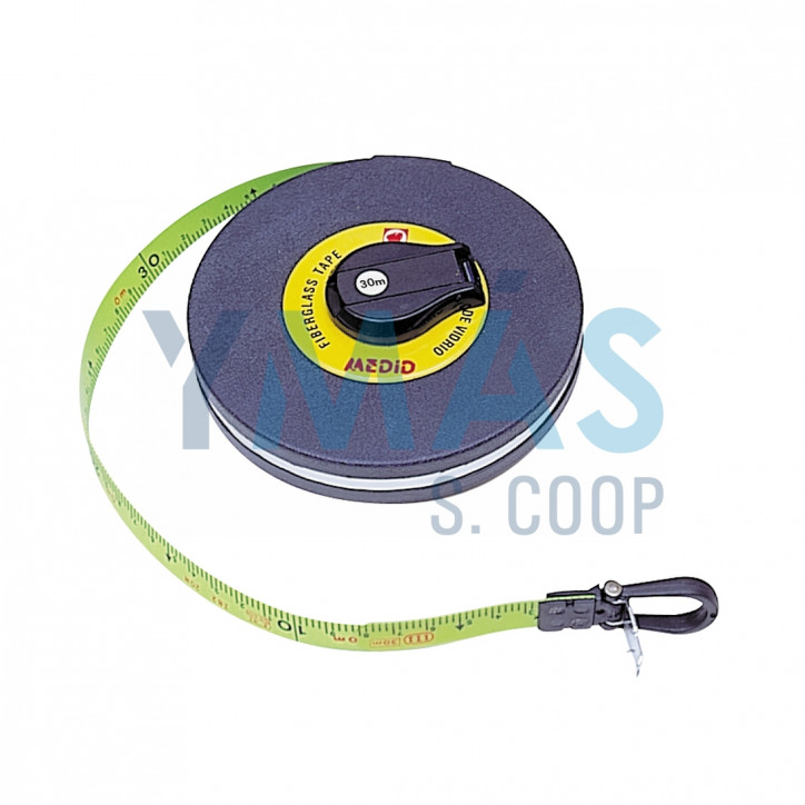 CINTA METRICA FIBRA VIDRIO 15MM 30M
