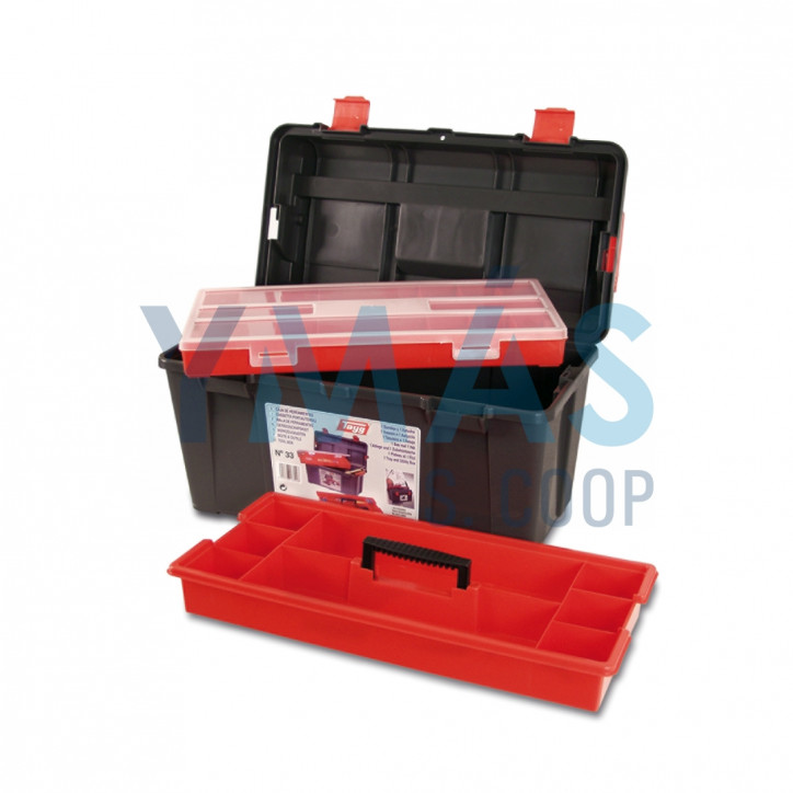 CAJA HERRAMIENTAS PLAST.N.33(480X258X255