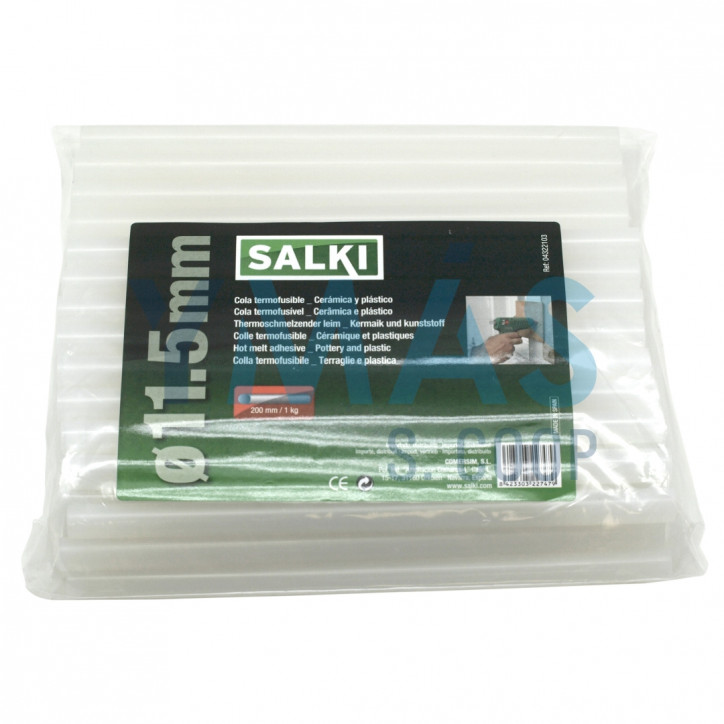 COLA TERMOFUSIBLE TRANSLUCIDA 11.95X195MM 1KG