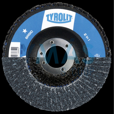 DISCO LAMINAS ACERO E INOX 2 EN 1 115X22.23 ZA40-B