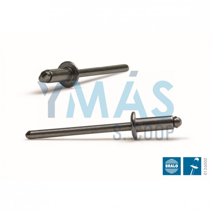 REMACHE INOX C/ALOMADA 4.0X10MM C/25