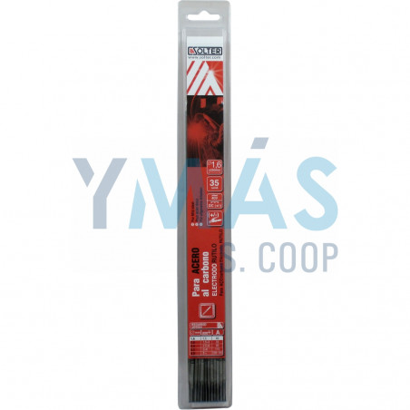 BLISTER ELECTRODOS RUTILO 1.6MM 35 UNIDADES