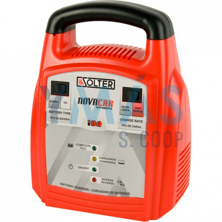 CARGADOR BATERIAS 12V 120AH NOVACAR10A