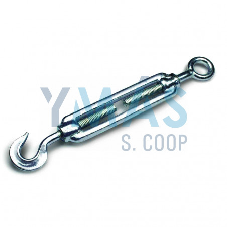 TENSOR ZINCADO GANCHO ANILLA M 8 135KG