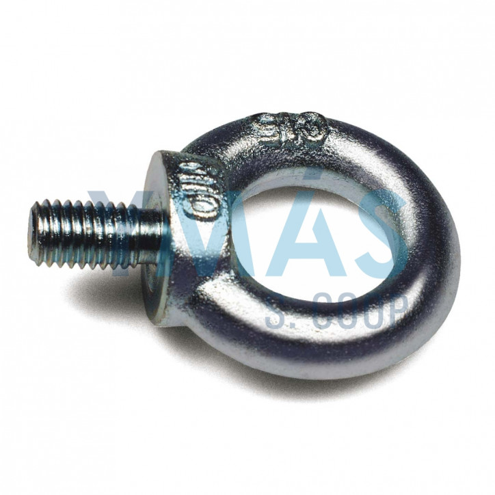 ANILLA ELEVACION MACHO ZINCADA M 6 90KG 2 UNIDADES
