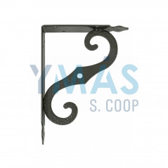 PALOMILLA ORNAMENTAL 2 200X150MM NEGRO