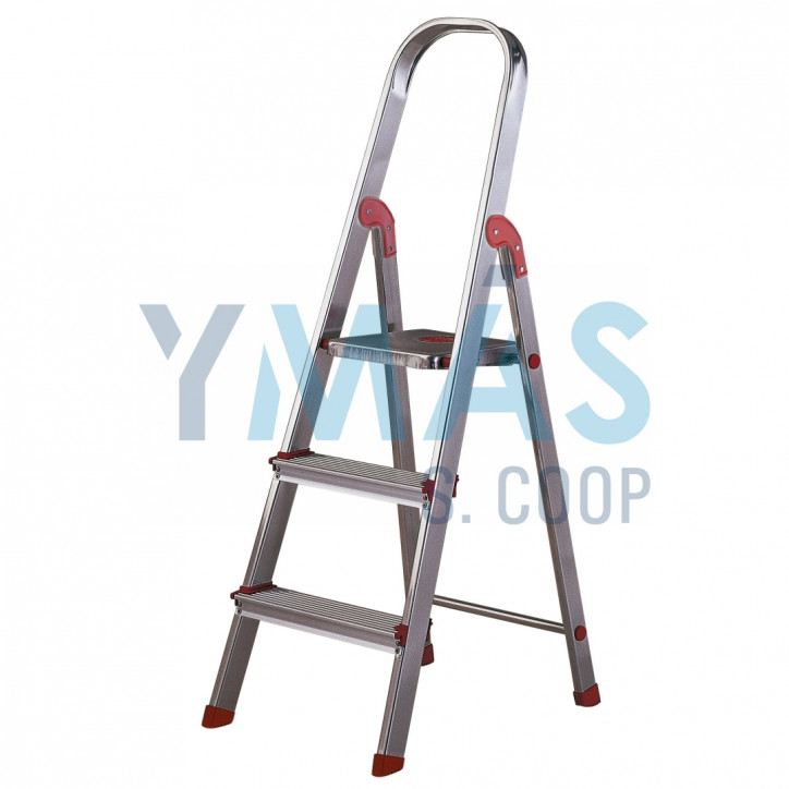 ESCALERA ALUMINIO UNICA 03 PELDAÑOS