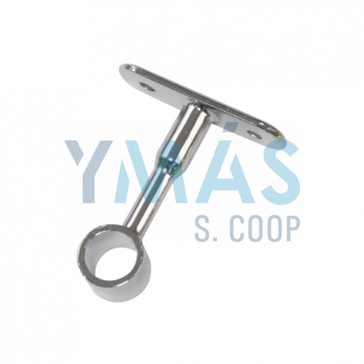 SOPORTE CENTRAL 16X62MM CROMO 2 UNIDADES