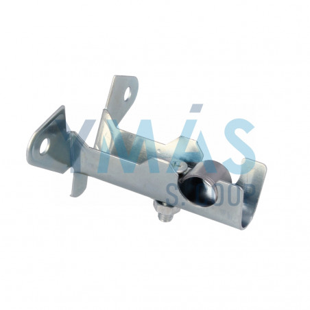 SOPORTE FRONTAL TUBO 12MM CROMADO 2 UNIDADES