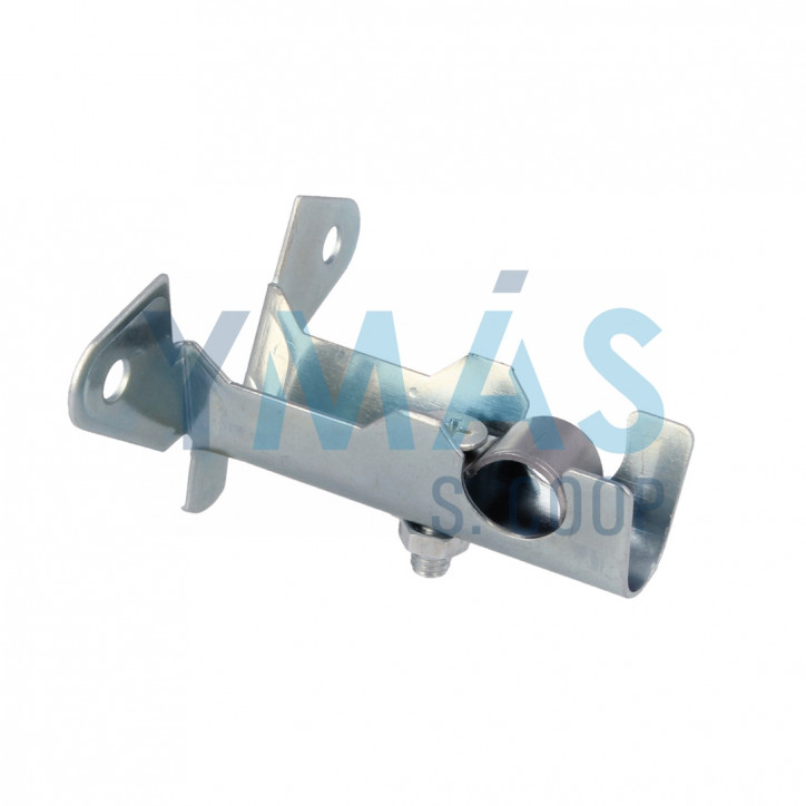 SOPORTE FRONTAL TUBO 12MM CROMADO 2 UNIDADES
