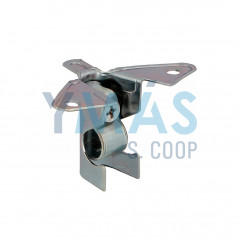 SOPORTE TECHO TUBO 12MM CROMADO 2 UNIDADES