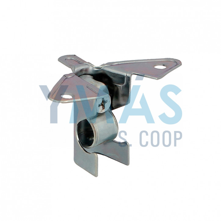 SOPORTE TECHO TUBO 12MM CROMADO 2 UNIDADES