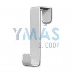 COLGADOR PERCHA GANCHO BLANCO 2 UNID