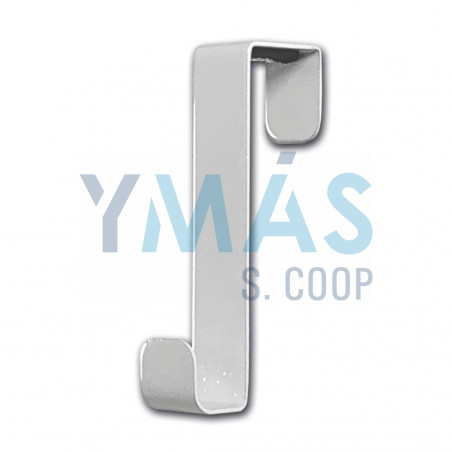 COLGADOR PERCHA GANCHO BLANCO 2 UNID