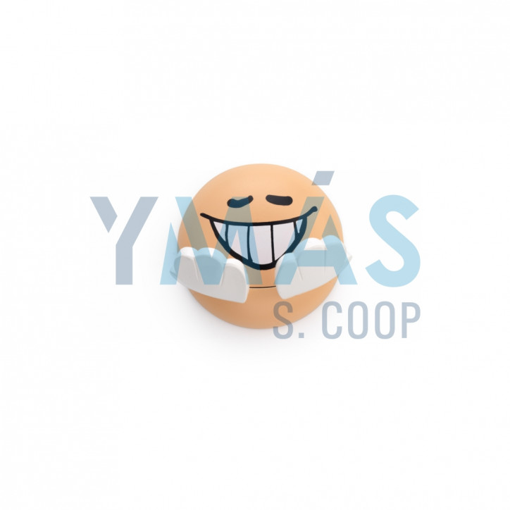 PERCHA ADHESIVA INFANTIL NARANJA